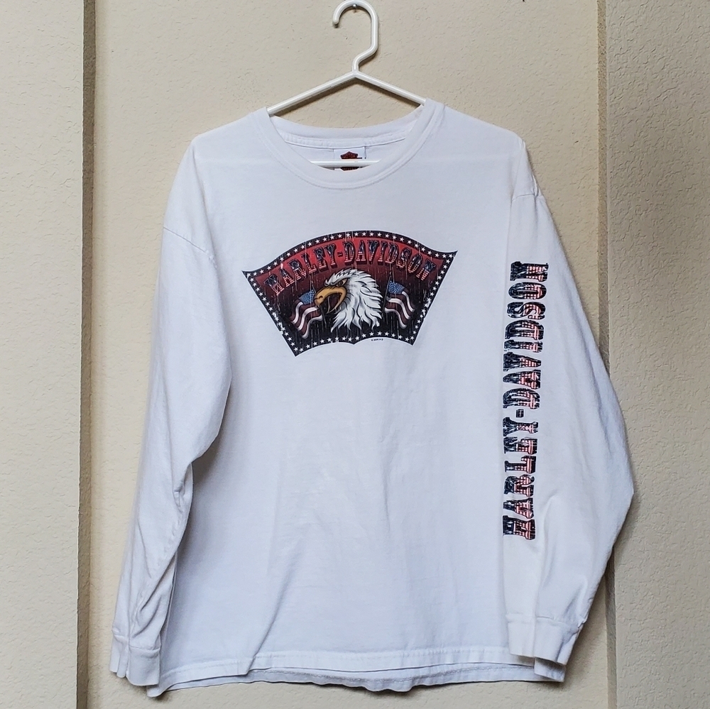 Harley Davidson L/S Tee. Size XL - Picture 1 of 8